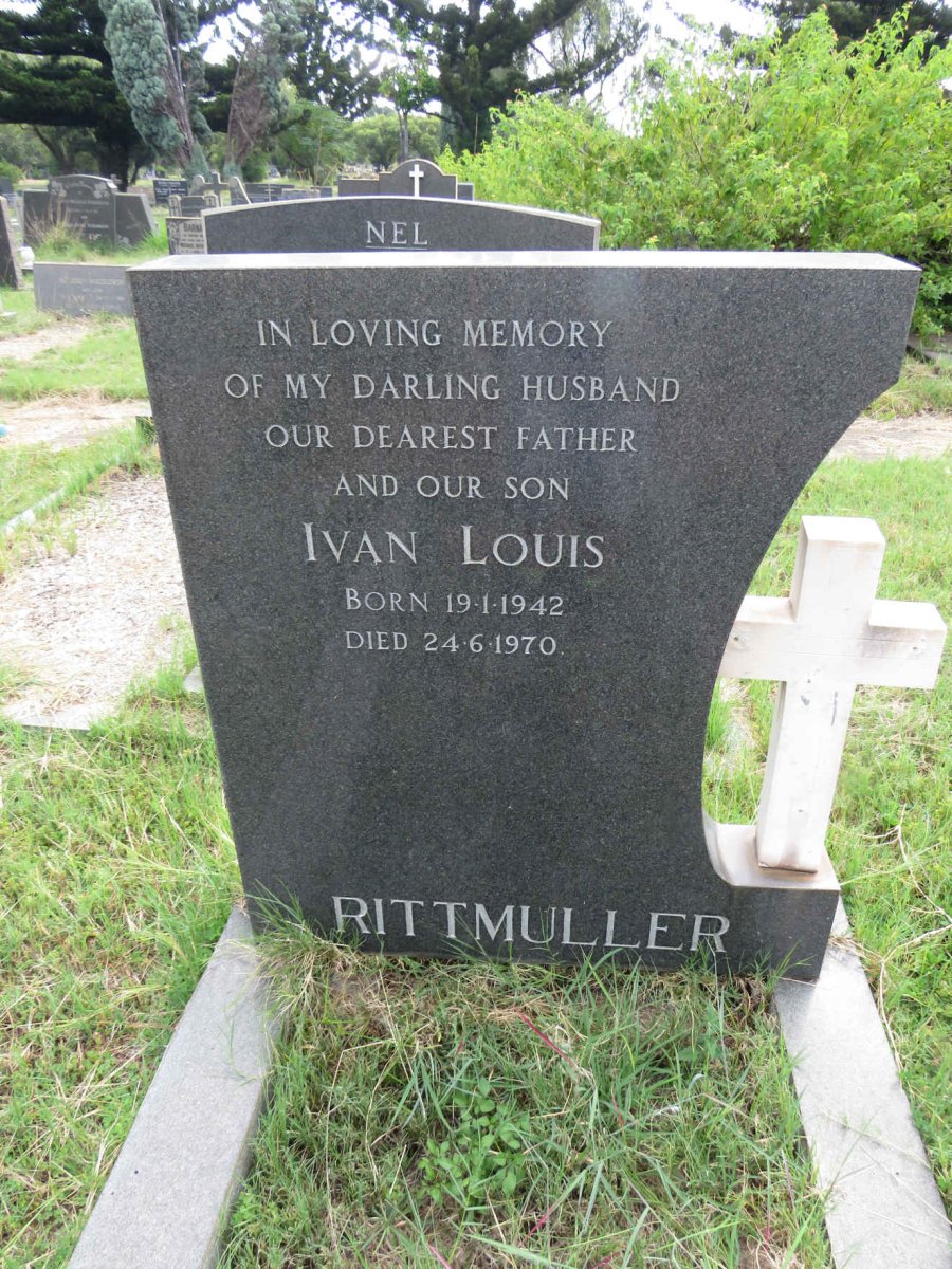 RITTMULLER Ivan Louis 1942-1970