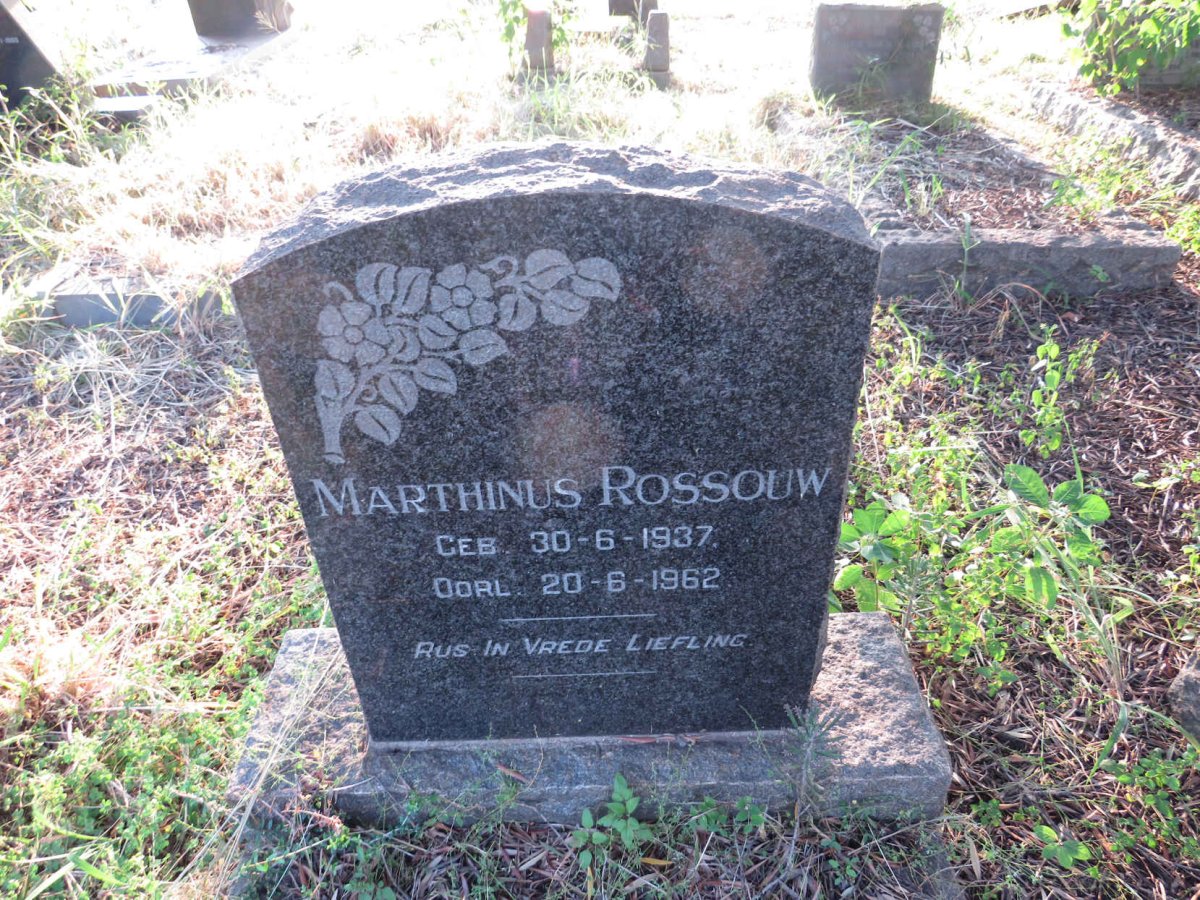 ROSSOUW Marthinus 1937-1962