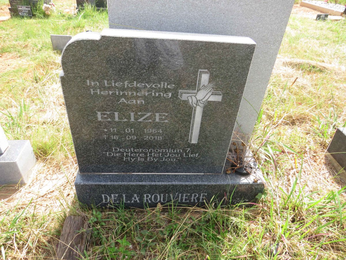 ROUVIERE Elize, de la 1964-2018