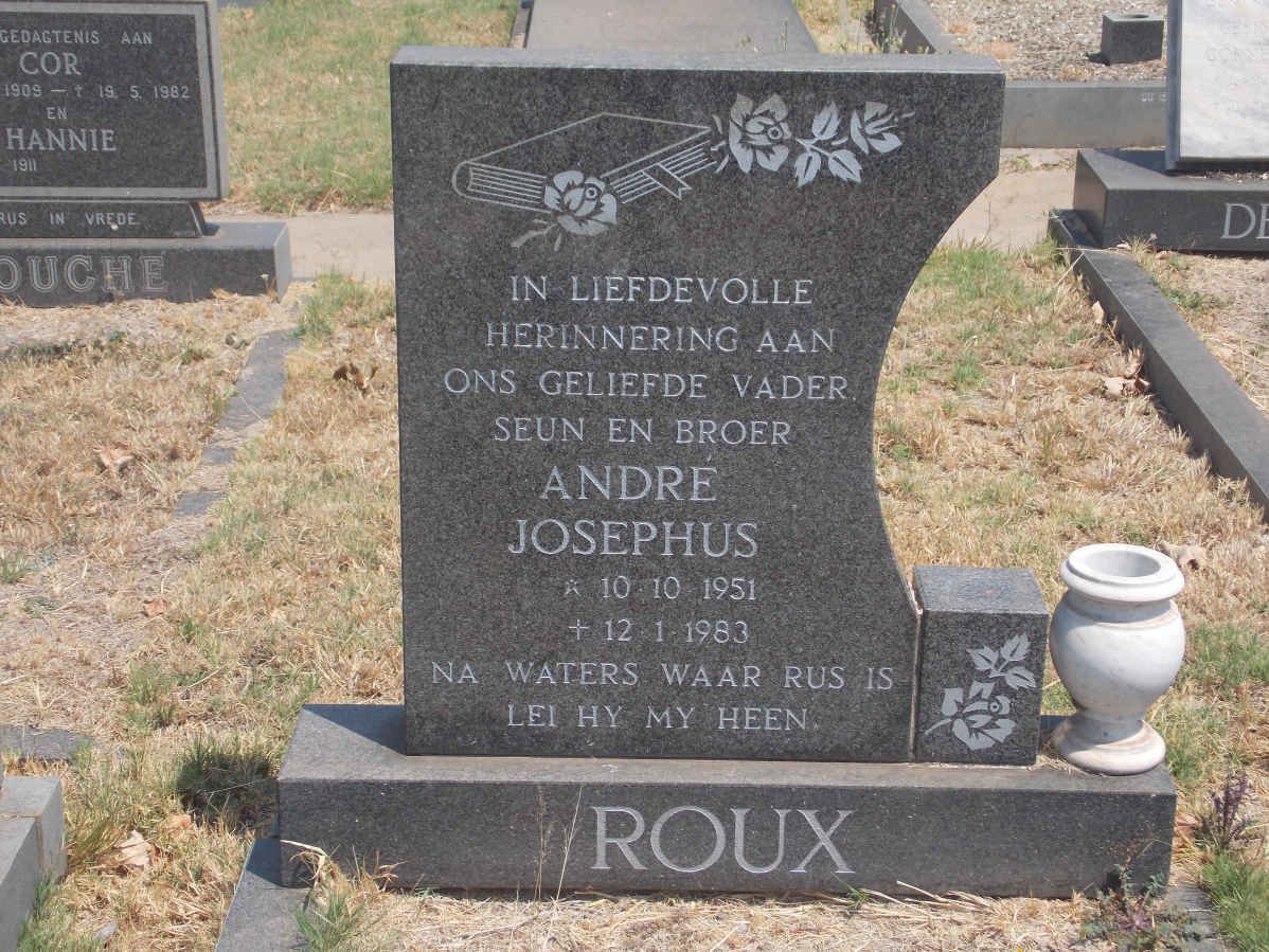 ROUX Andre Josephus 1951-1983