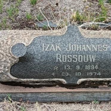 ROSSOUW Izak Johannes 1894-1974