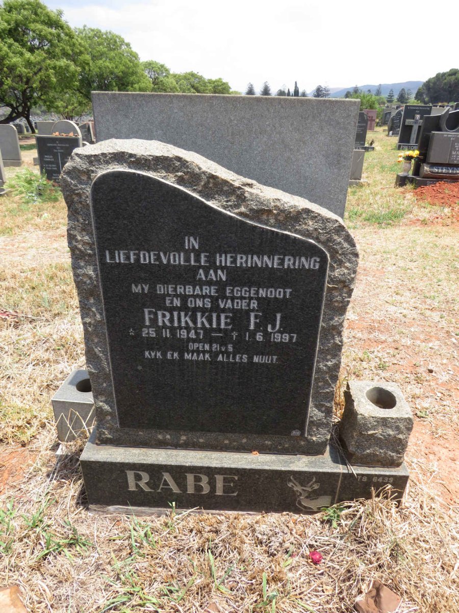RABE F.J. 1947-1997