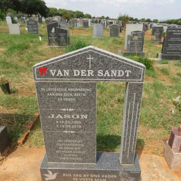 SANDT Jason, van der 1995-2018