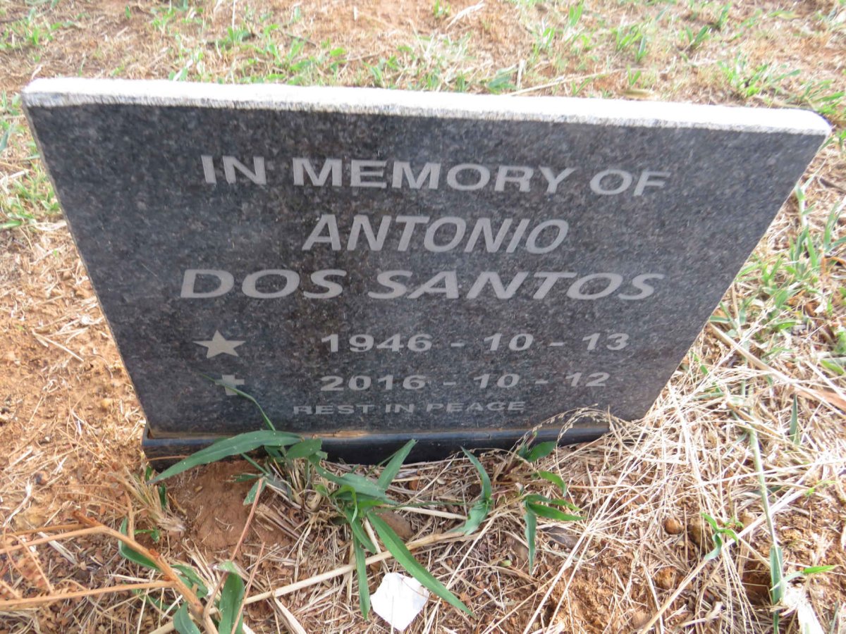 SANTOS Antonio, dos 1946-2016