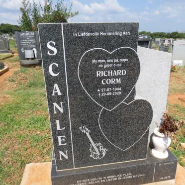 SCANLEN Richard Corm 1944-2020