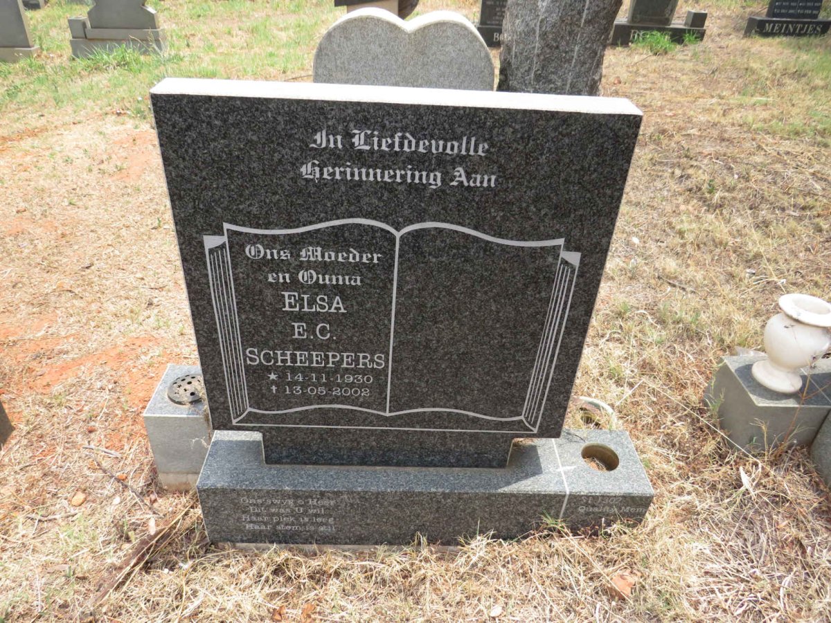 SCHEEPERS E.C. 1930-2002