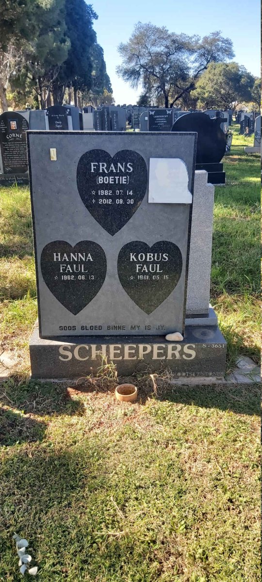 SCHEEPERS Frans 1982-2012