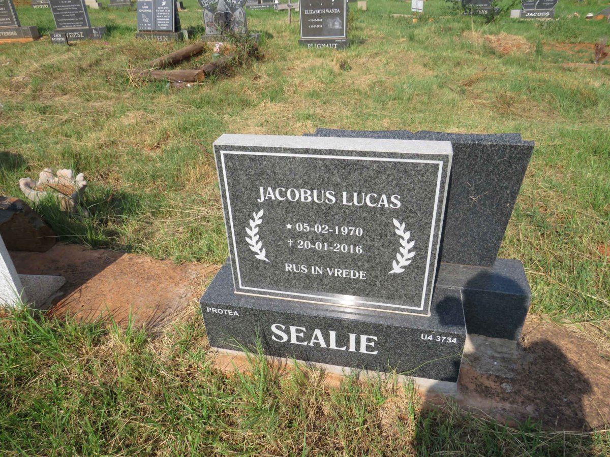 SEALIE Jacobus Lucas 1970-2016