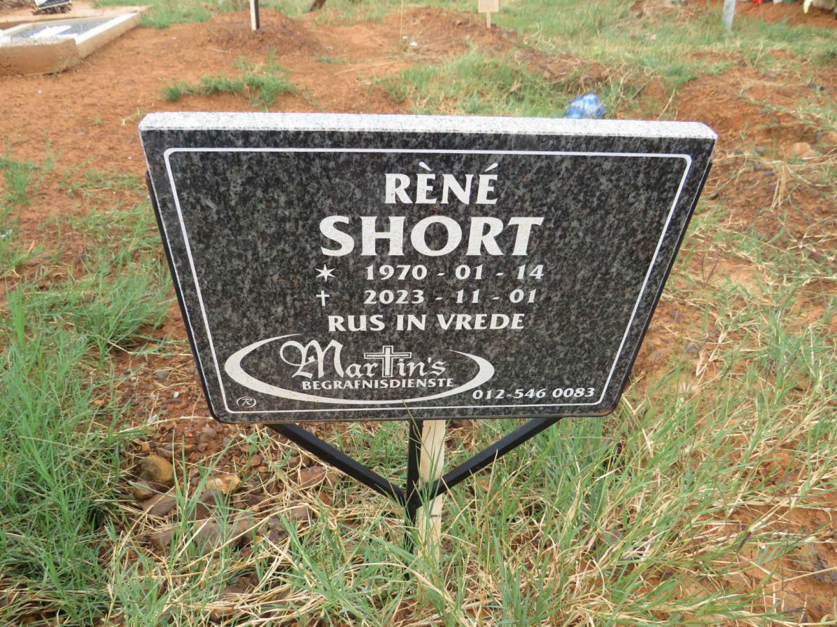 SHORT Rene 1970-2023