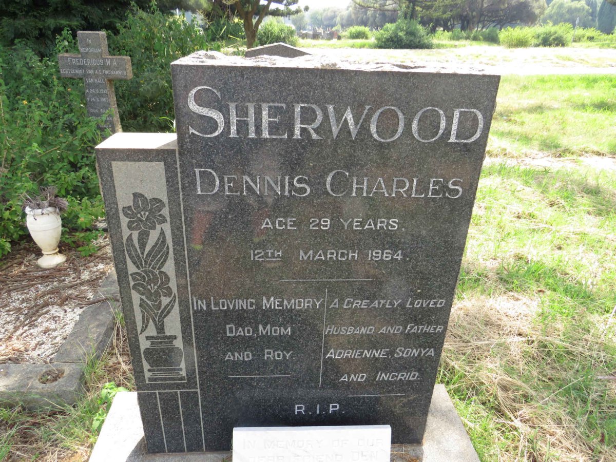 SHERWOOD Dennis Charles -1964
