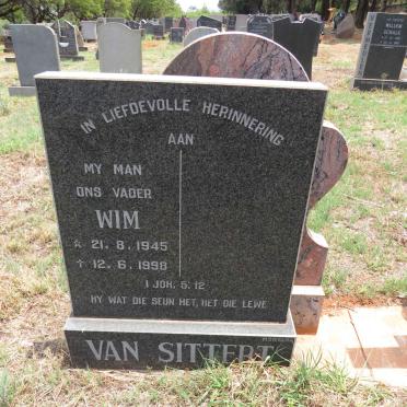 SITTERT Wim, van 1945-1998