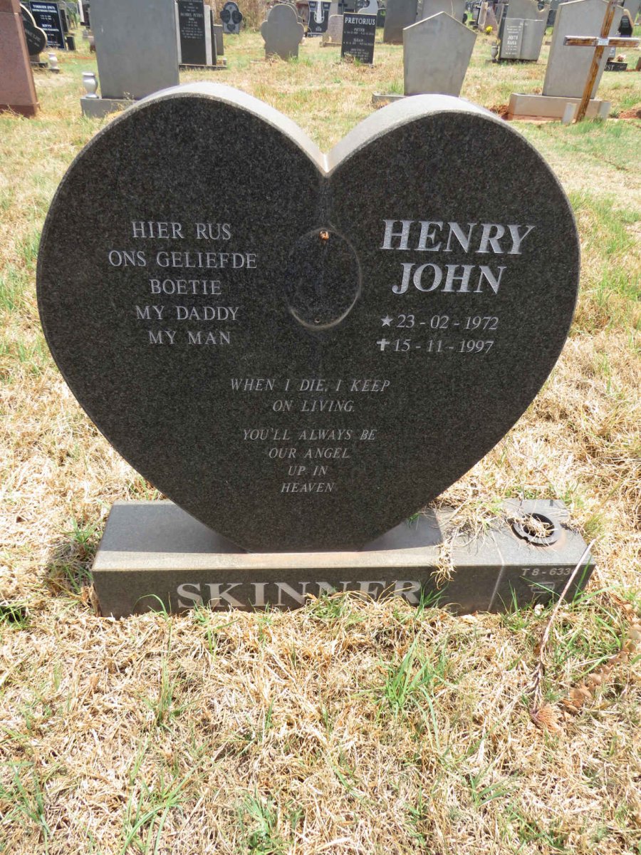 SKINNER Henry John 1972-1997