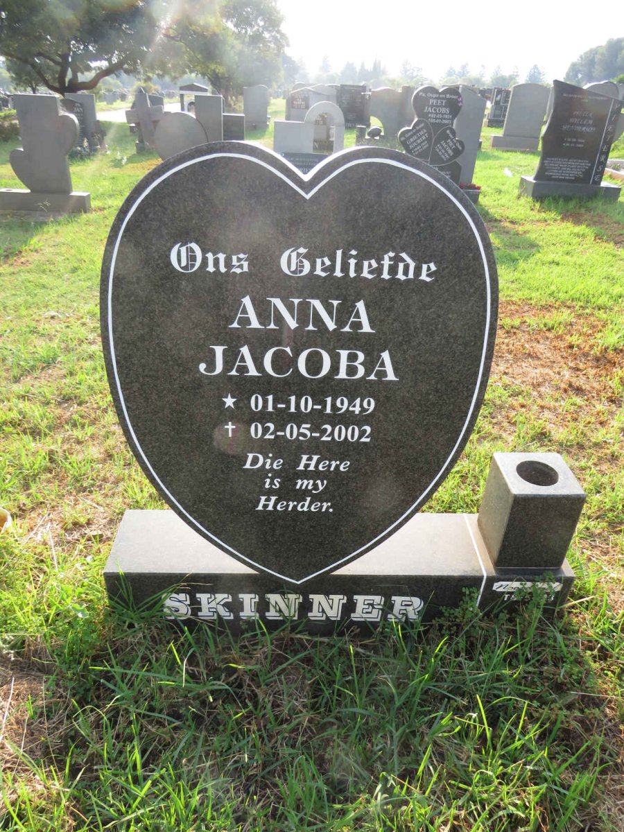 SKINNER Anna Jacoba 1949-2002