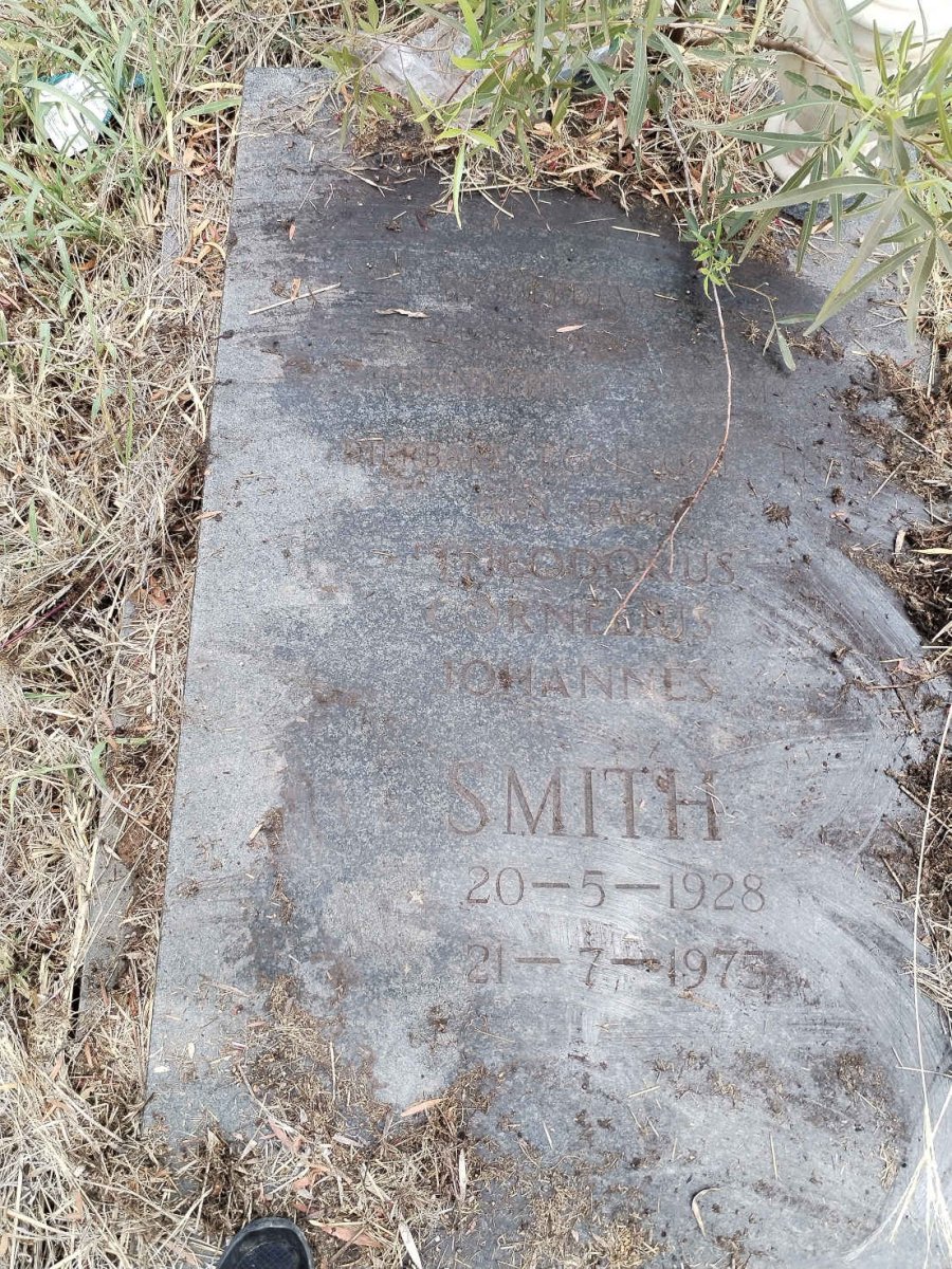 SMITH Theodorus Cornelius Johannes 1928-1975
