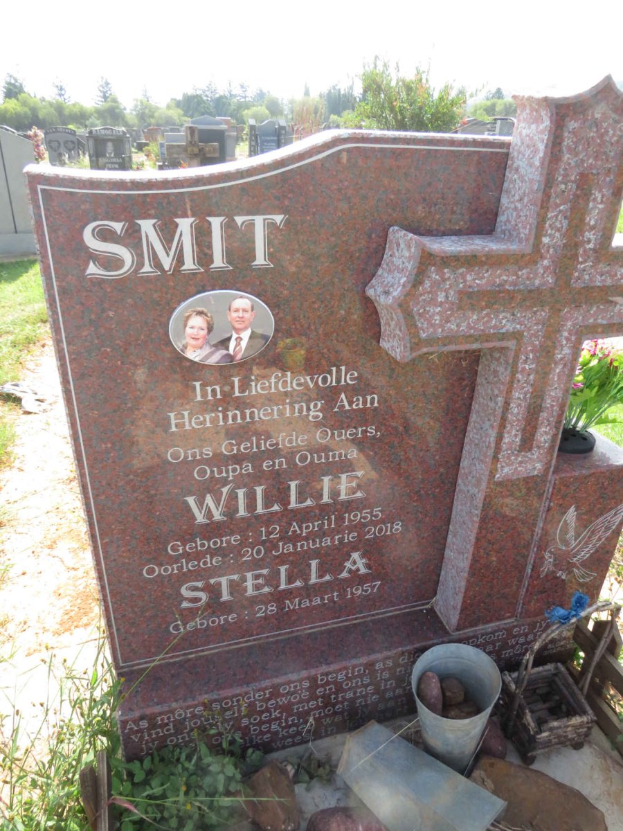SMIT Willie 1955-2018 & Stella 1957- 