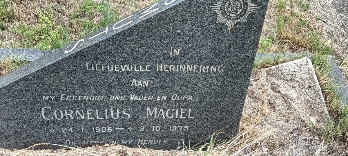 SMUTS Cornelius Magiel 1906-1975