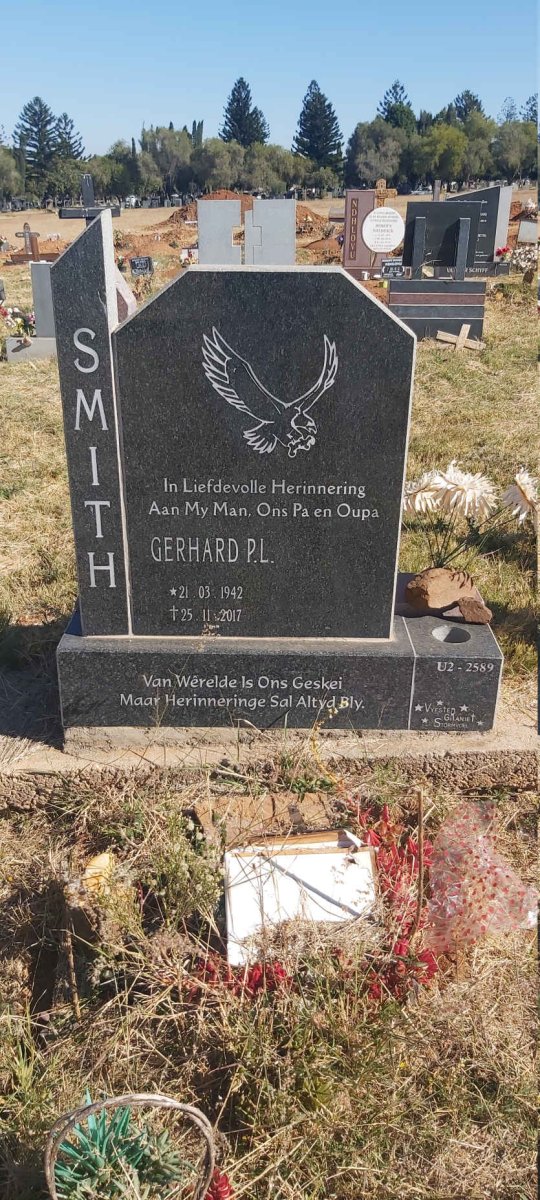 SMITH Gerhard P.L. 1942-2017