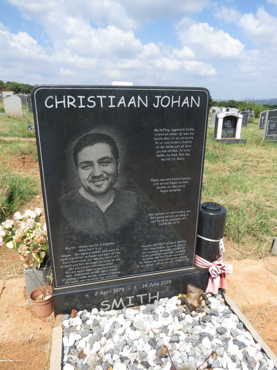SMITH Christiaan Johan 1979-2019
