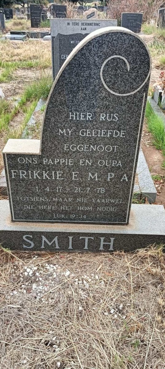 SMIITH E.M.P.A. 1917-1978