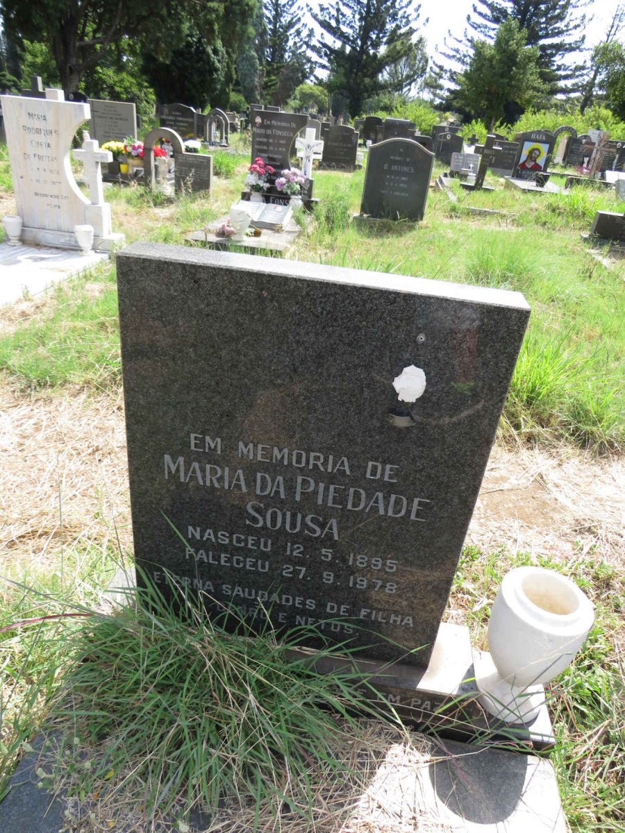 SOUSA Maria, da Piedade 1895-1978