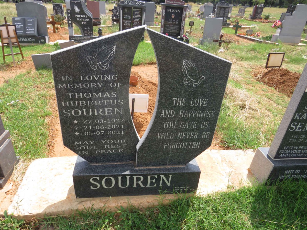 SOUREN Thomas Hubertus 1937-2021
