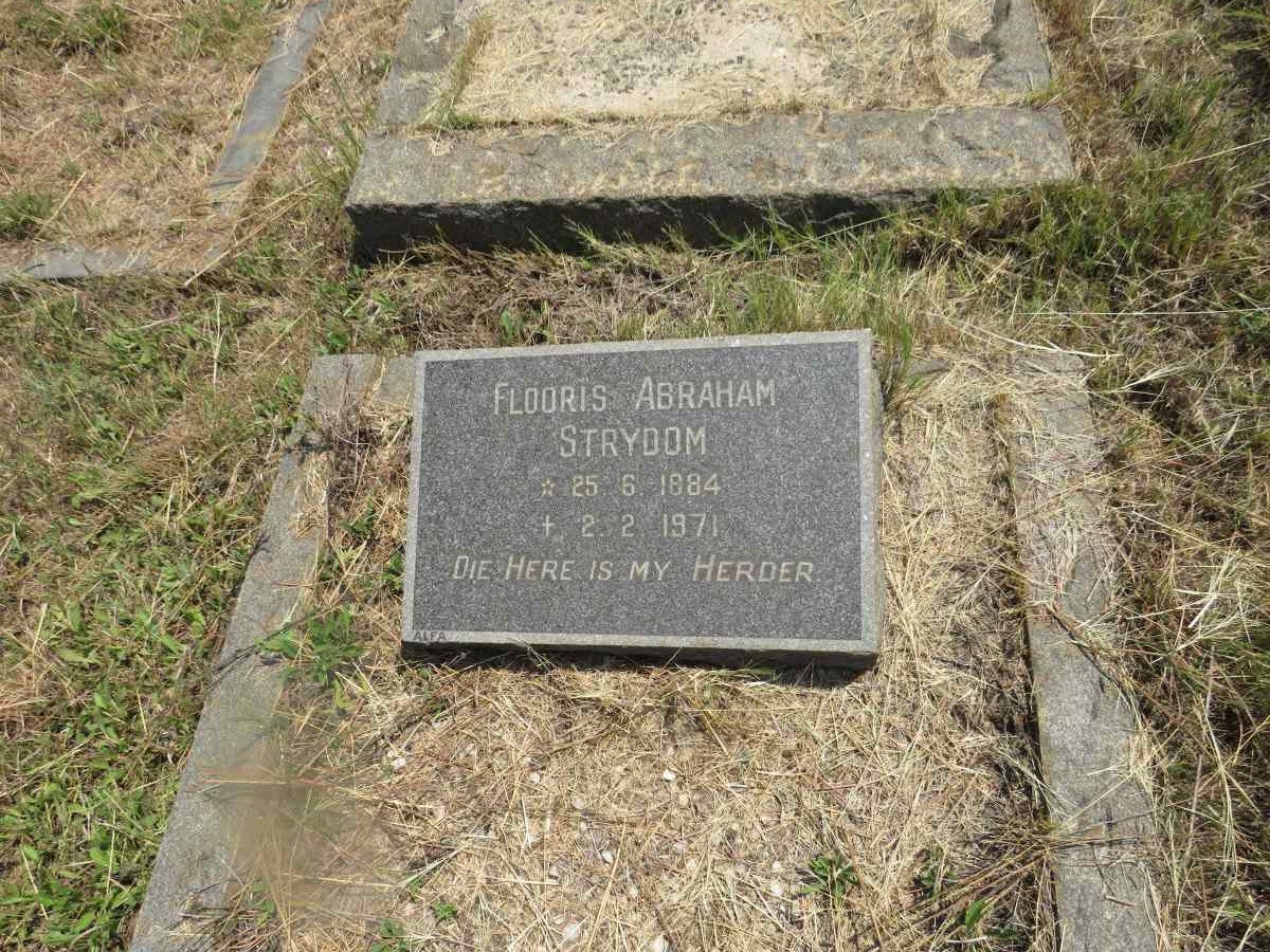 STRYDOM Flooris Abraham 1884-1971