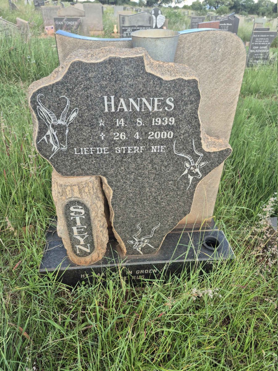 STEYN Hannes 1939-2000