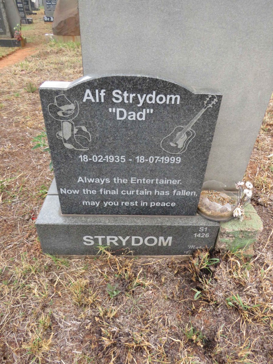 STRYDOM Alf 1935-1999