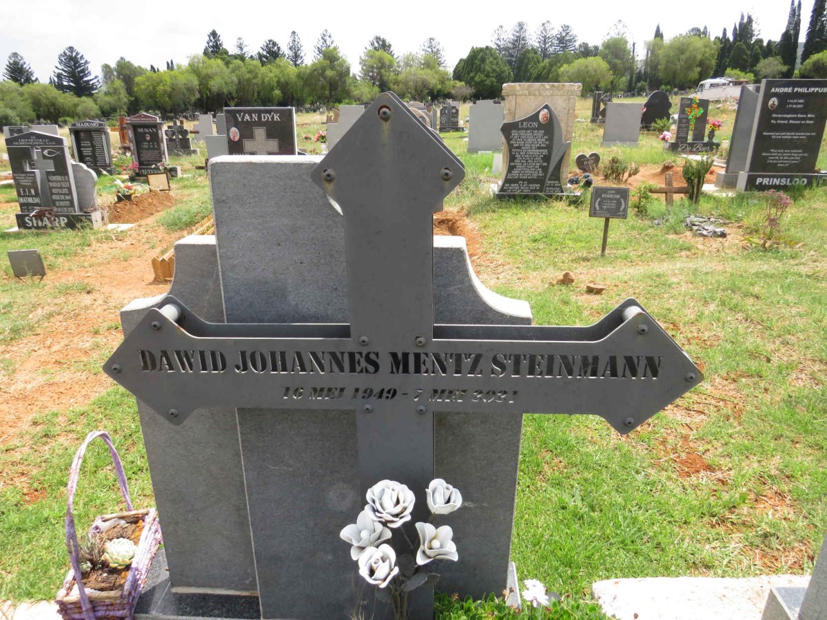 STEINMANN Dawid Johannes Mentz 1949-2021