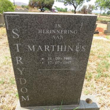 STRYDOM Marthinus 1945-1997