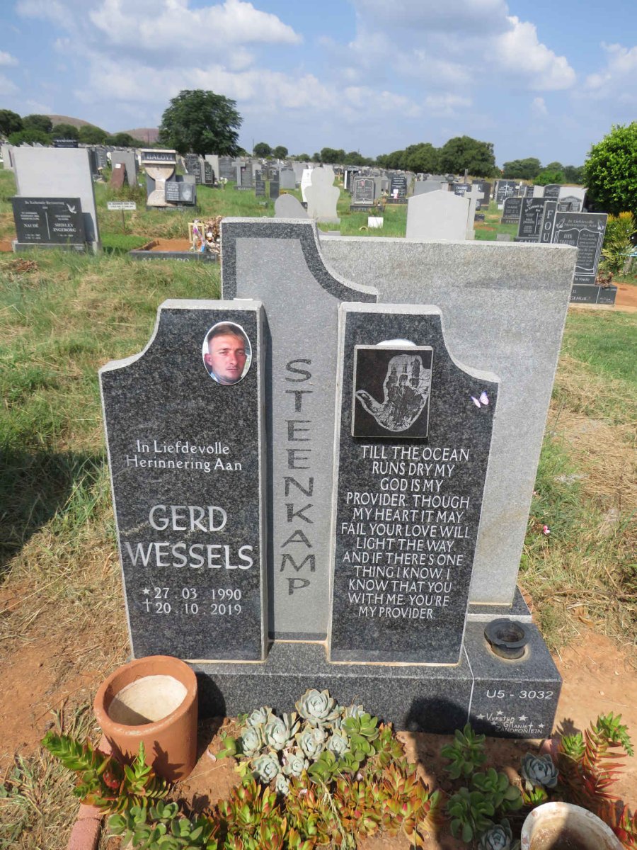 STEENKAMP Gerd Wessels 1990-2019
