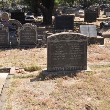 STOCKBRIDGE Joseph William 1883-1967 &amp; Johanna Jacoba 1880-1960