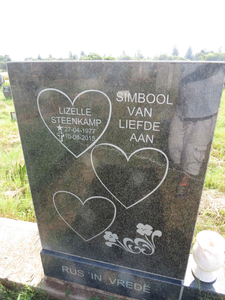 STEENKAMP Lizelle 1977-2015 