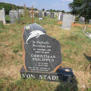 STADE Christiaan Philippus, von 1942-2016