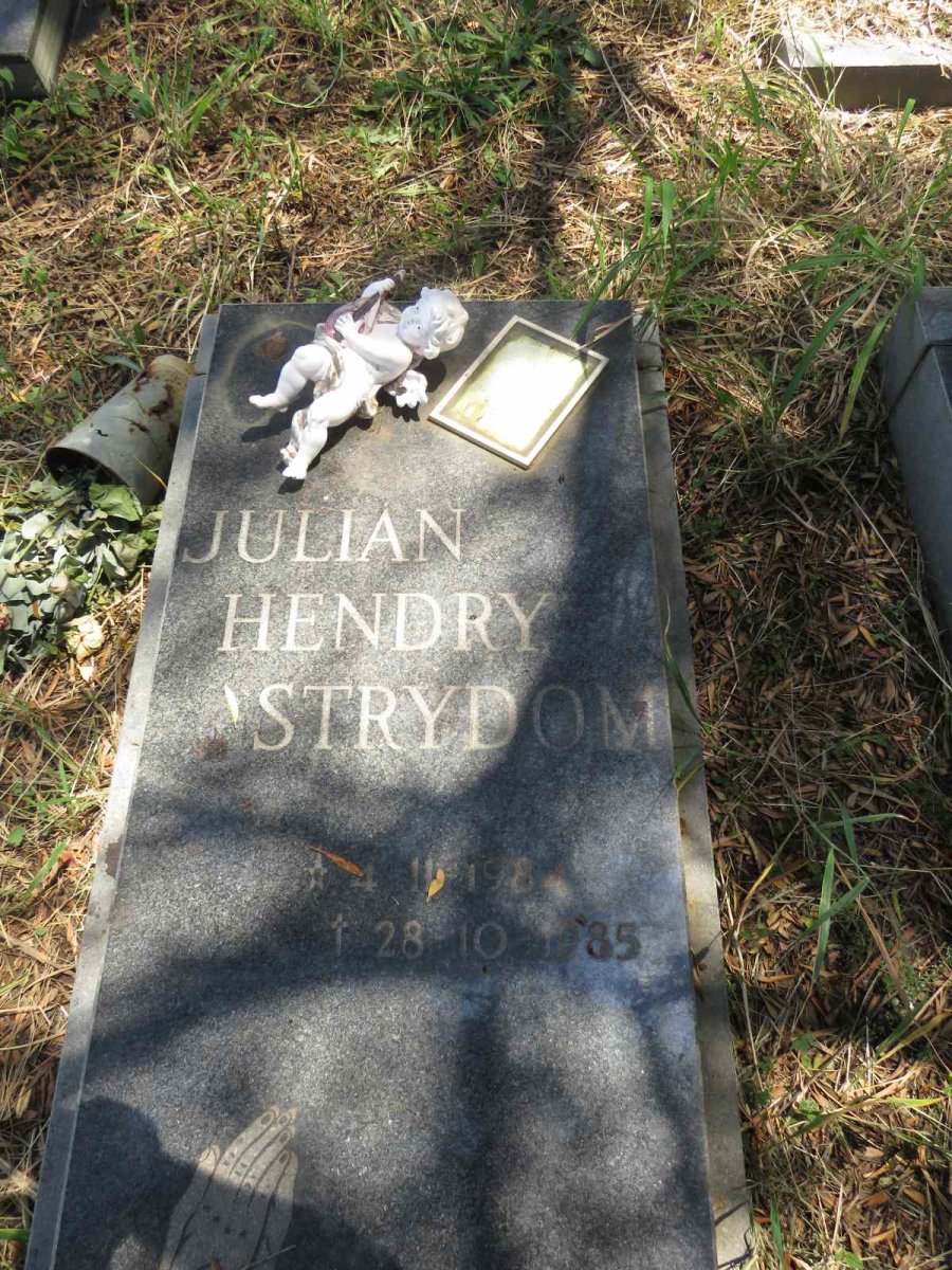 STRYDOM Julian Henry 1984-1985