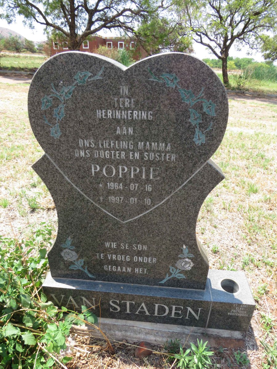 STADEN Poppie, van 1964-1997