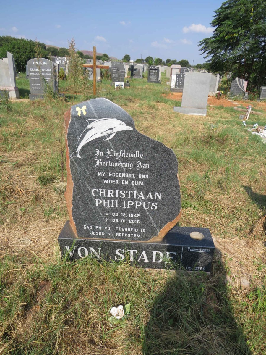 STADE Christiaan Philippus, von 1942-2016