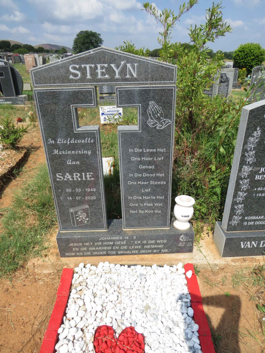 STEYN Sarie 1949-2020