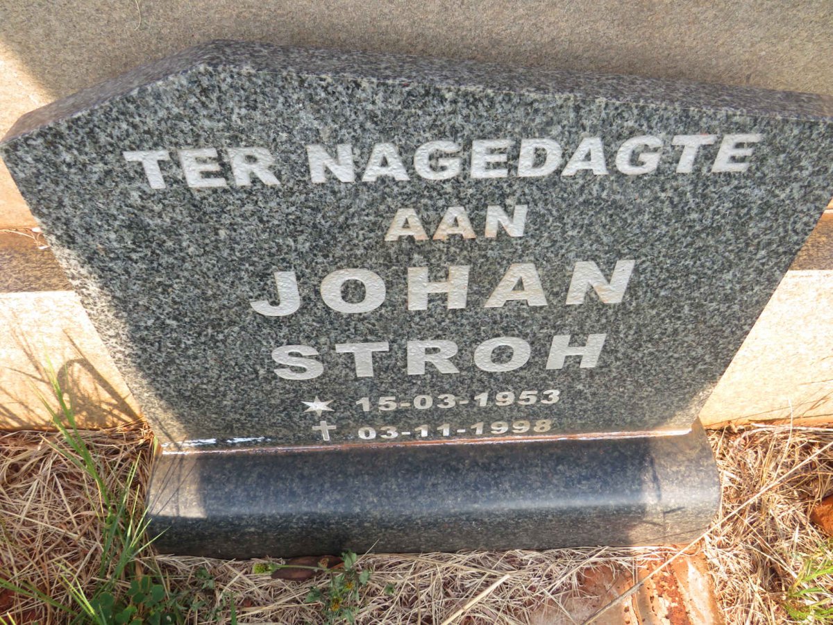 STROH Johan 1953-1998