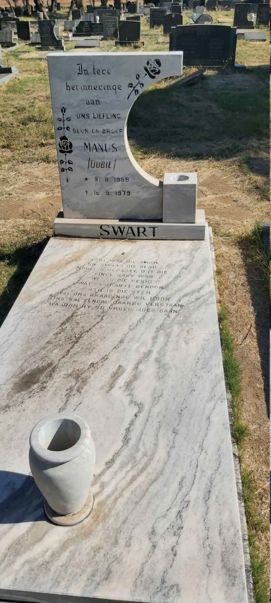 SWART Manus 1959-1979