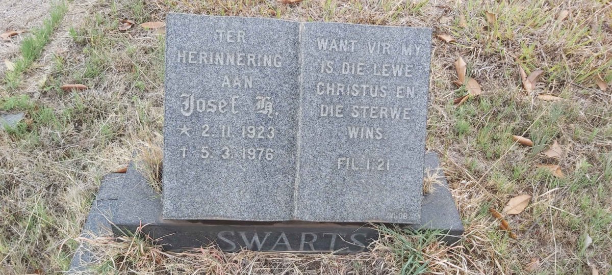 SWARTS Josef H. 1923-1976