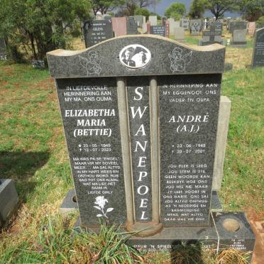 SWANEPOEL A.J. 1945-2001 & Elizabetha Maria 1945-2023 _1