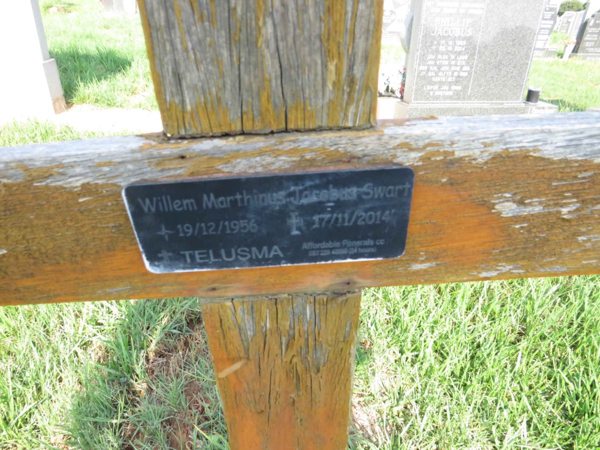 SWART Willem Marthinus Jacobus 1956-2014