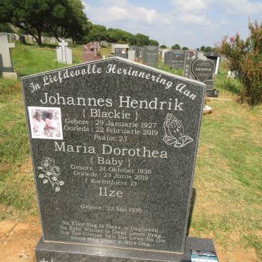 SWART Johannes Hendrik 1927-2019 & Maria Dorothea 1936-2019 :: SWART Ilze 1970- 