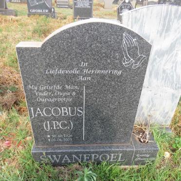 SWANEPOEL J.P.C. 1926-2003