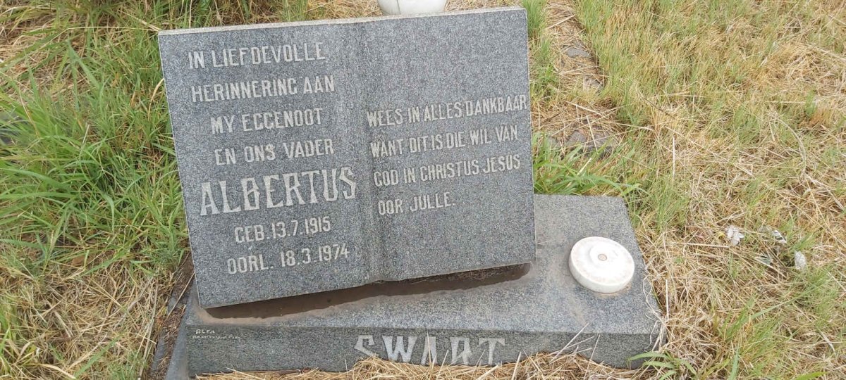 SWART Albertus 1915-1974