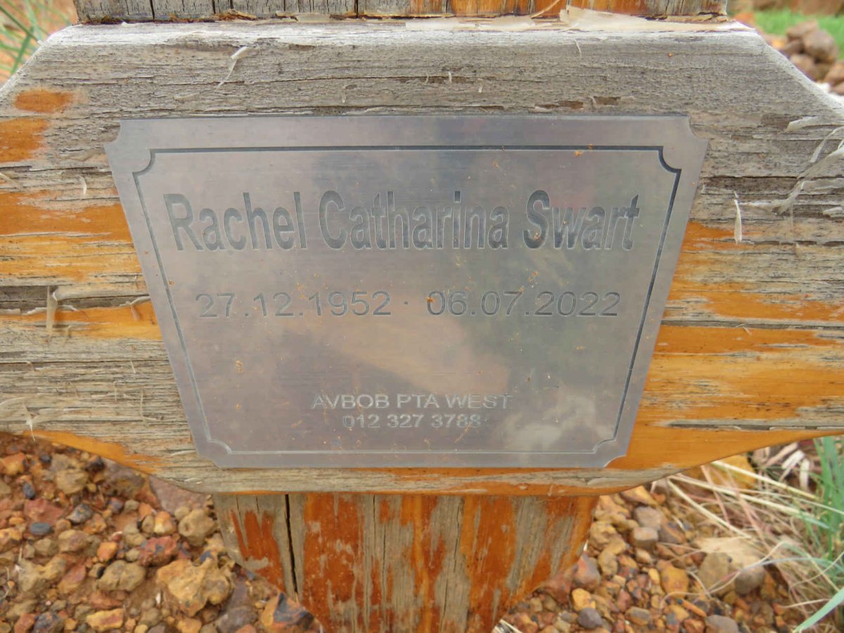 SWART Rachel Catharina 1952-2022