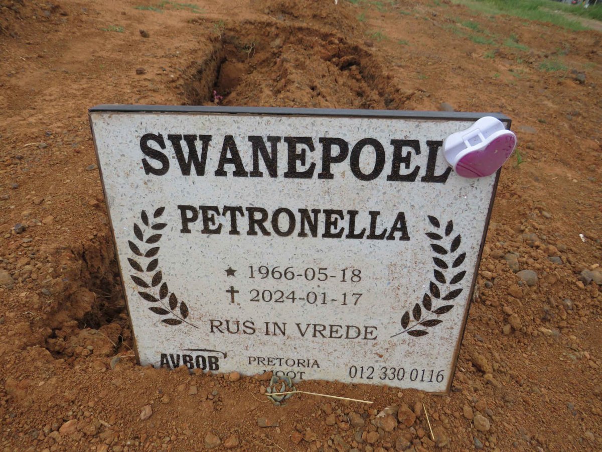 SWANEPOEL Petronella 1966-2024