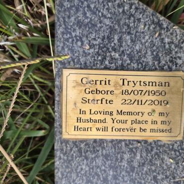TRYTSMAN Gerrit 1950-2019 :: TRYTSMAN Recardo 1978-2000 _2