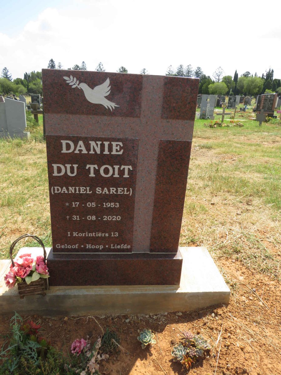 TOIT Daniel Sarel, du 1953-2020